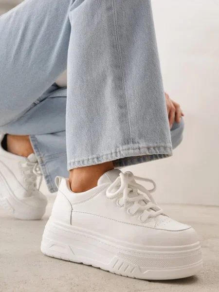 Sneakers Azilera Albi alb