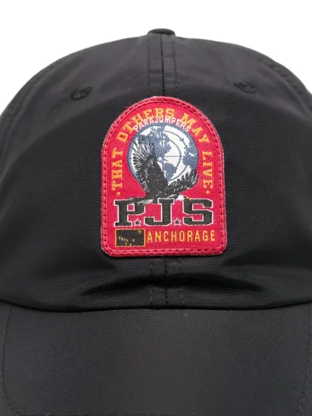 Șapcă Parajumpers cu autograf negru