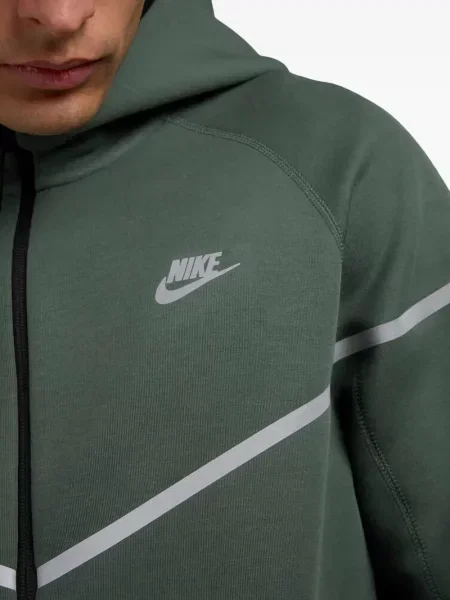 Krótka podkoszulka Nike z dżerseju w paski zielona