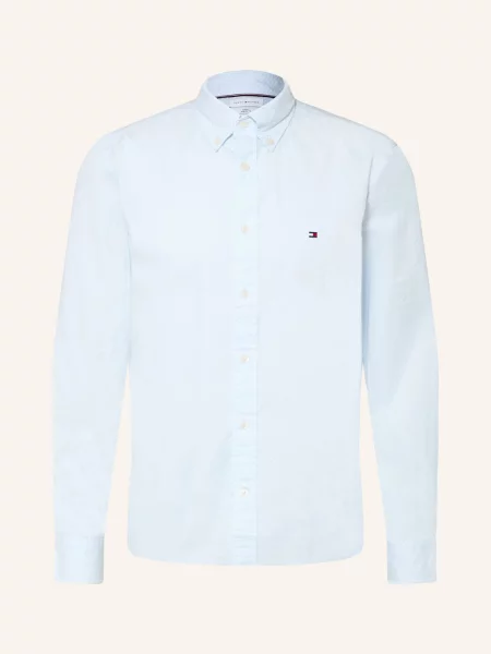 Tommy Hilfiger Košile Comfort Fit tmavě modrá bílá