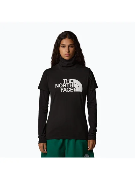 Női póló The North Face Easy fekete. Méret: XL fekete