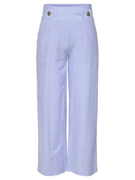 JDY Штани з тканини Nelli Голубий Wide Leg