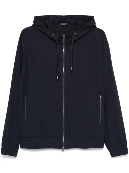 Hanorac cu glugă Herno albastru