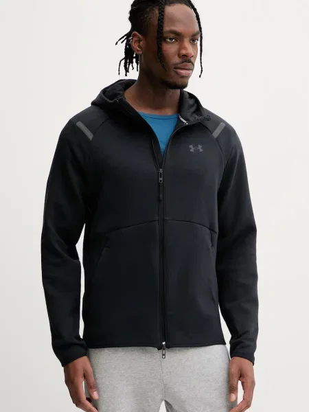 Under Armour jopica Unstoppable Flc črna