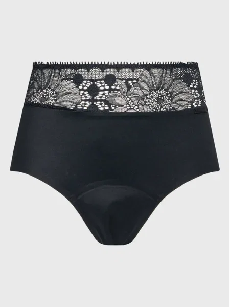 Pantaloni culottes Chantelle negru