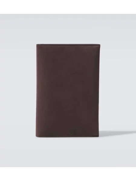 Usnjena torba The Row rjava