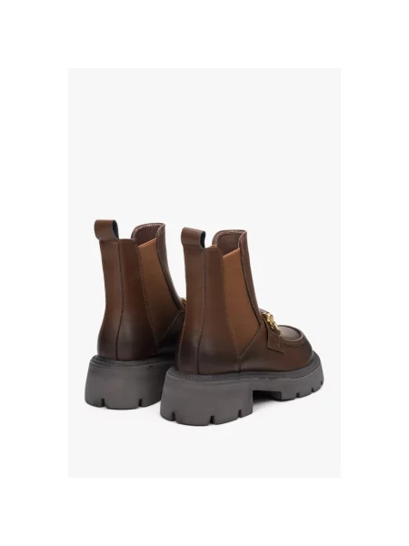 Ботинки челси Estro коричневые