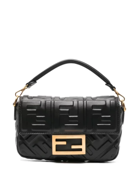 Geantă tip baghetă Fendi negru