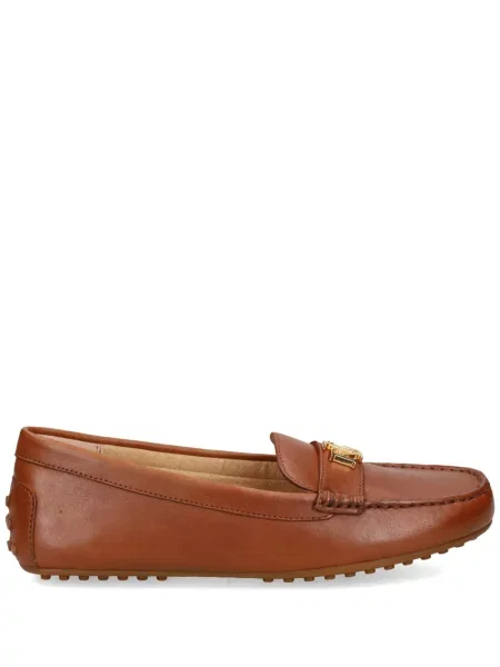 Pantofi loafer Lauren Ralph Lauren din piele maro