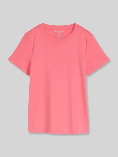 T-shirt o kroju regular fit z czystej bawełny Tom Tailor
