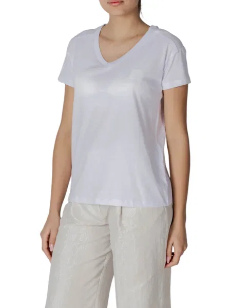 Koszulka Armani Exchange biała