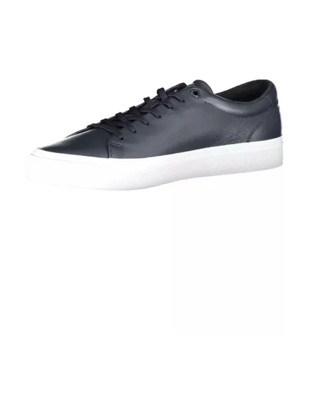 Trampki Tommy Hilfiger skórzane niebieskie