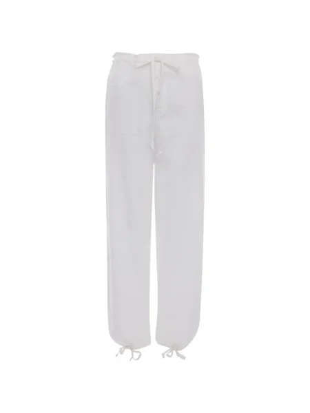 Pantaloni Victoria Beckham alb