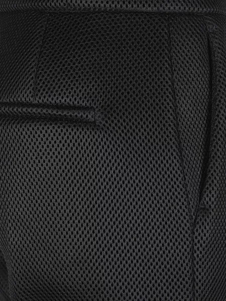 Pantaloni Max Mara plasă negru