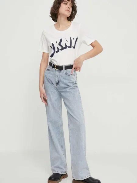 DKNY tričko bílé