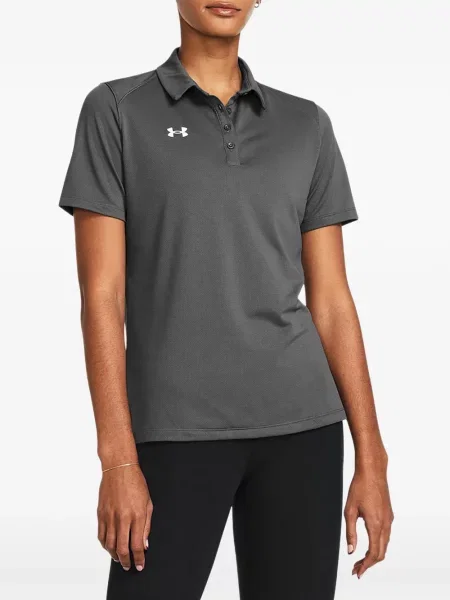 Scurt tricou polo Under Armour gri
