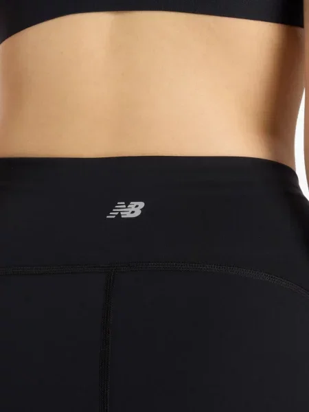Светоотражающие леггинсы New Balance черные