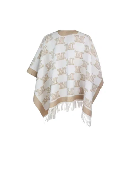 Kurtka Max Mara Studio wełniana z logo