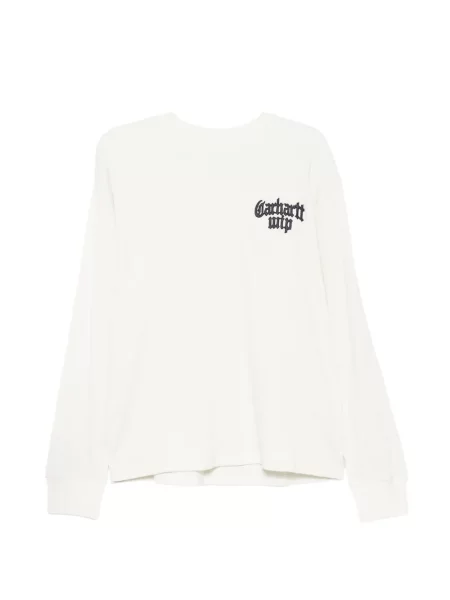 Tricou Carhartt Wip cu broderie tricotate