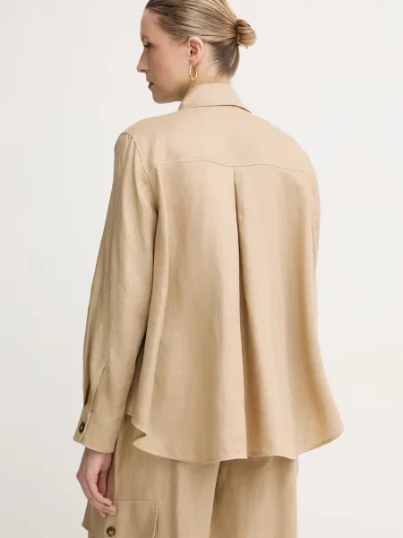 Weekend Max Mara куртка-сорочка лляна
