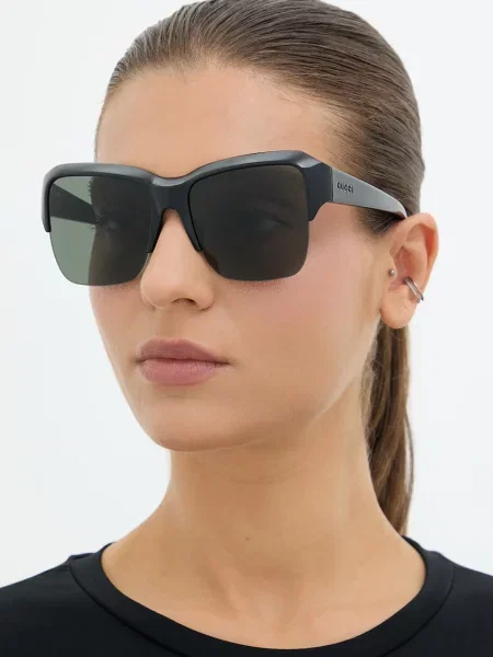Gucci ochelari de soare pentru femei negru