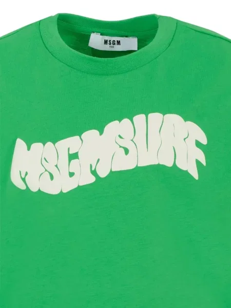 Dětské tričko Msgm zelené
