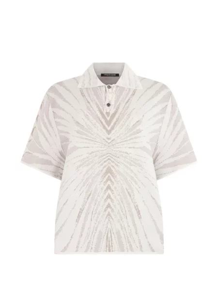 Tricou polo Roberto Cavalli cu imagine