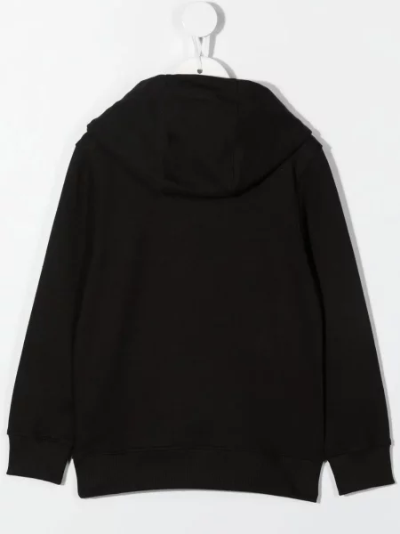 Bluza z kapturem dziecięca Tommy Hilfiger czarna