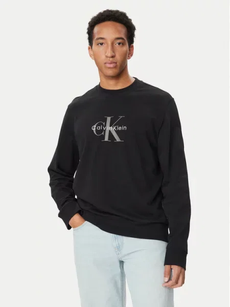 Calvin Klein Jeans Jopa Terry črna