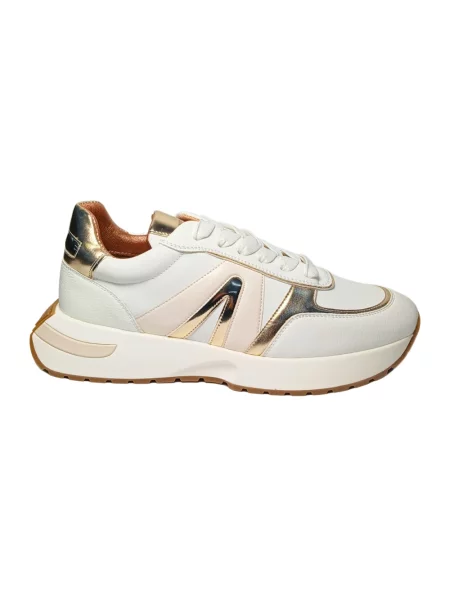 Sneakersy Alexander Smith skórzane białe