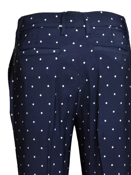 Pantaloni Room 52 cu buline albastru