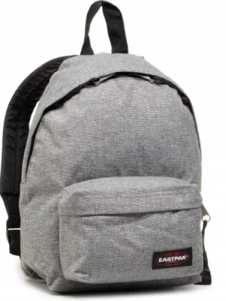 EASTPAK Hátizsák Orbit melír / kárminvörös / fekete / fehér szürke