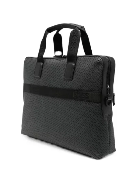 Torba za prijenosnike Boss s printom crna