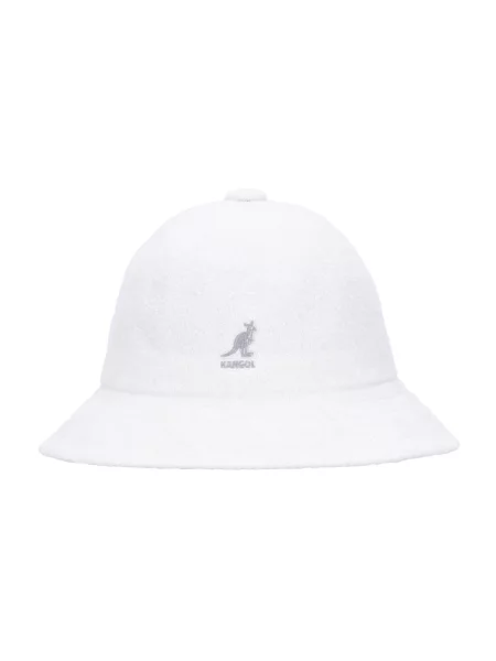 Bermudy Kangol casual białe