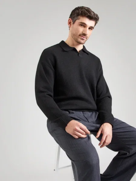 JJ Rebel Pulover JREBSONAR' negru