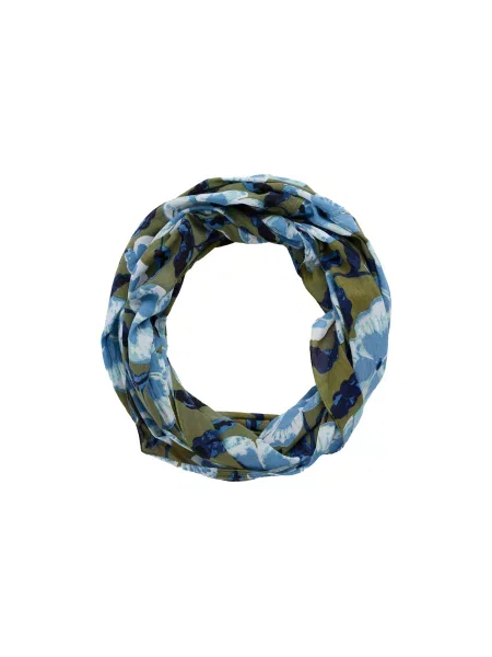 Seasalt Cornwall Fular tub May Garland Circle bleumarin / opal / oliv alb