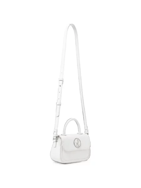 Crossbody táska Iceberg autogrammal fehér