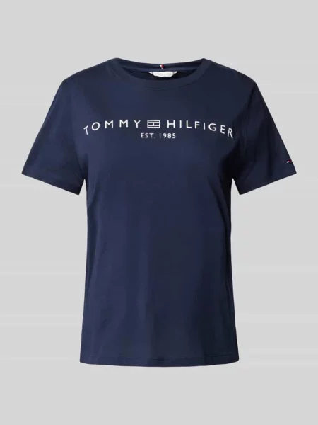 Tommy Hilfiger T-Shirt Granatowy niebieska