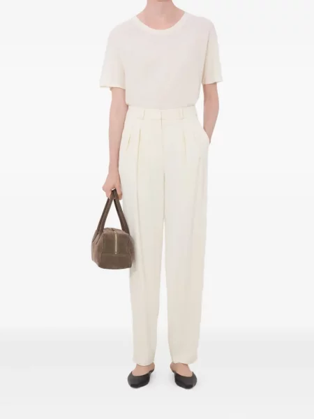 Pantaloni Loulou De Saison plisate
