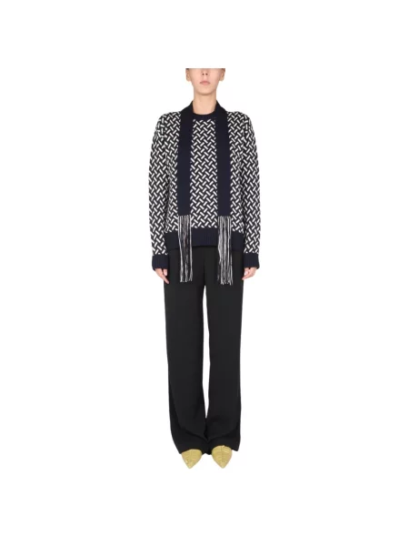 Sweter Jil Sander wełniany czarny