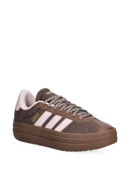 Sneakerși Adidas cu platformă maro