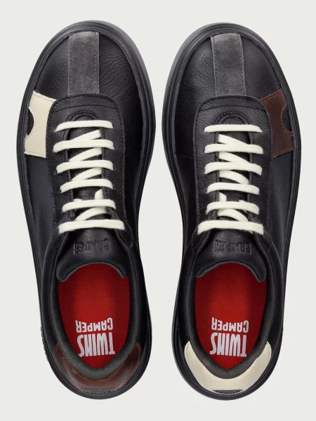Camper TWS sneakers pentru femei din piele negru