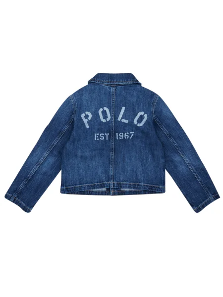 Geacă copii Polo Ralph Lauren albastru