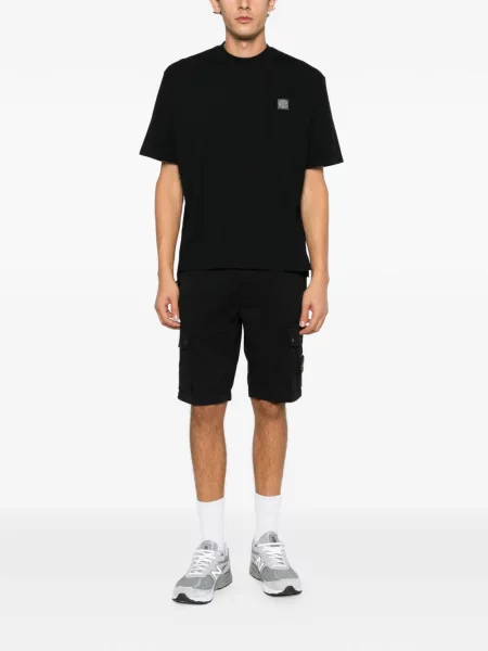 Μπλούζα Stone Island πέτρες μαύρο
