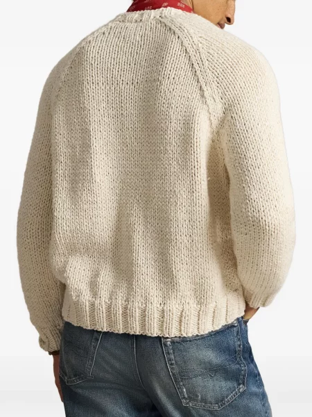 Lanena polo majica Polo Ralph Lauren s autogramom karirana plava