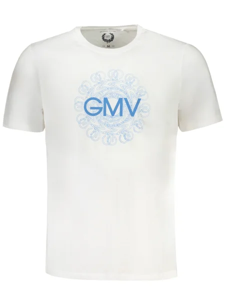 Tricou Gian Marco Venturi scurt alb