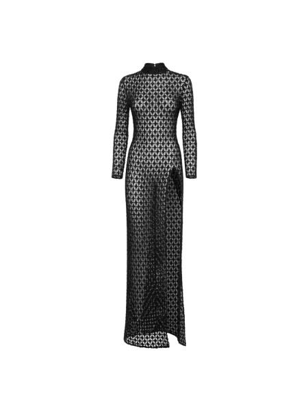 Sukienka maxi Philipp Plein czarna