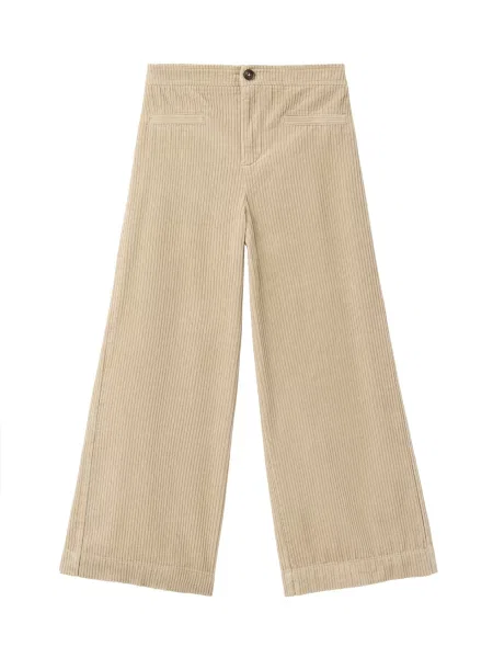 MANGO KIDS Nohavice LINITA' béžová