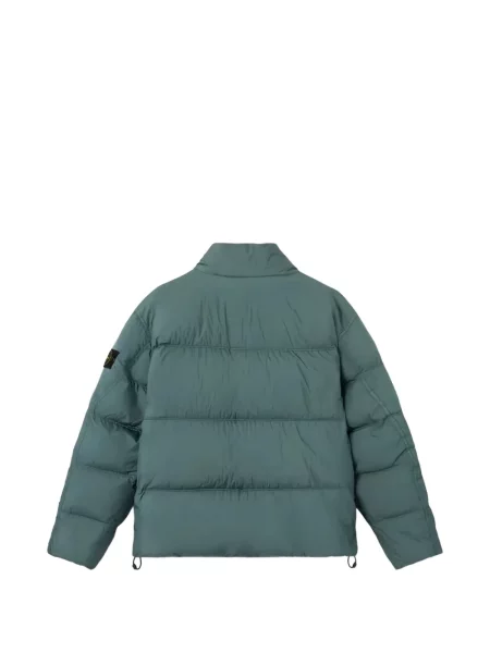 Geacă Stone Island cu strasuri verde