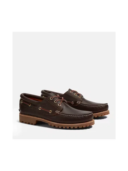 Półbuty Timberland sznurowane brązowe